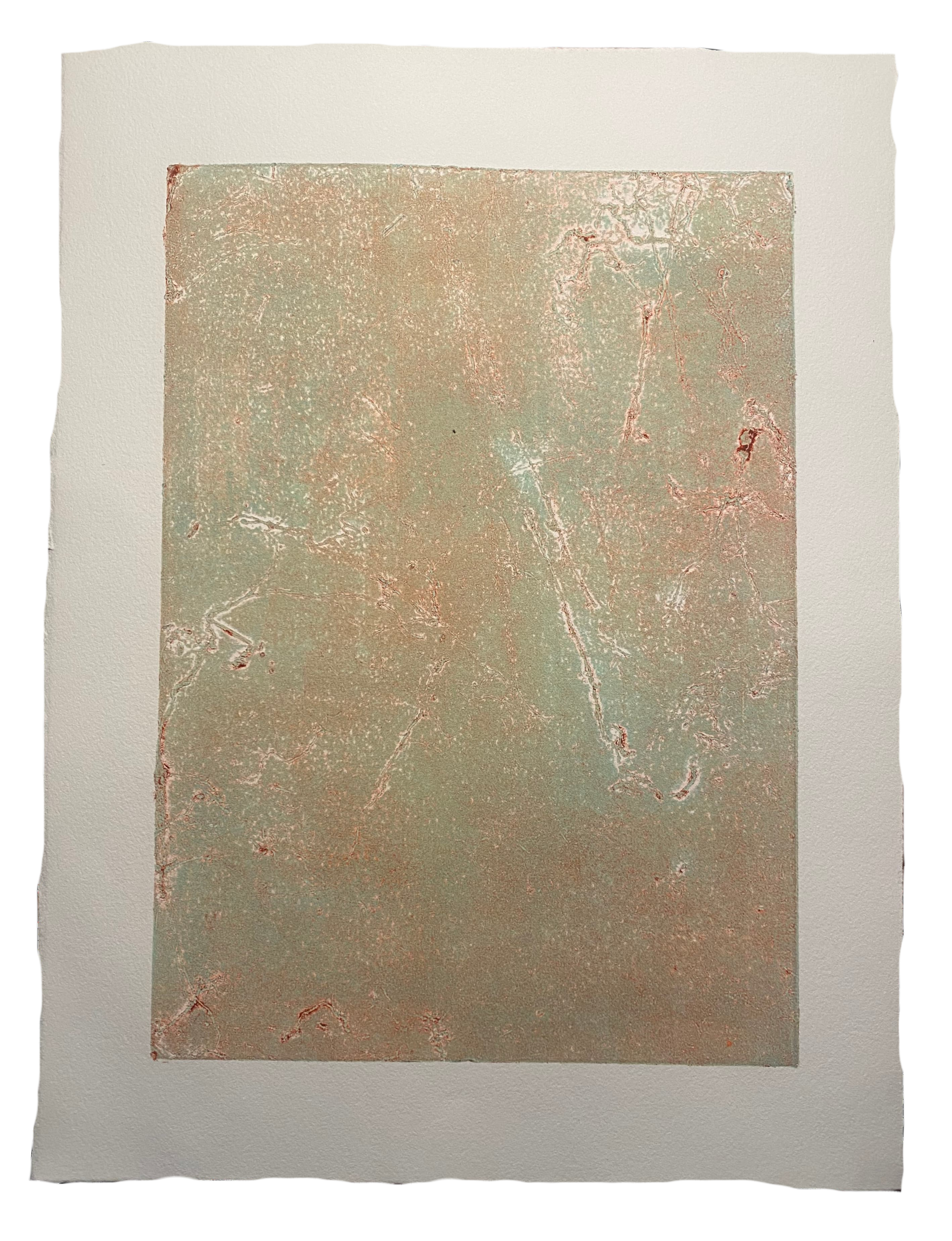 Spiderweb Collagraph 2